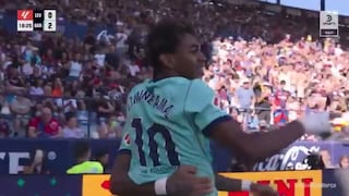 ¡Error en la defensa rival! Gol de Lamine Yamal para el 2-0 de Barcelona vs. Levante