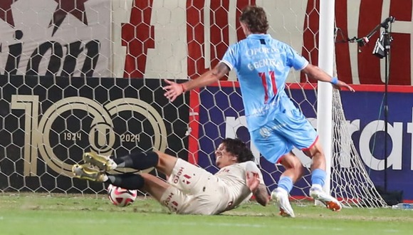 Gaspar Gentile marcó el 1-0 de Garcilaso sobre Universitario. (Video: GOLPERU)