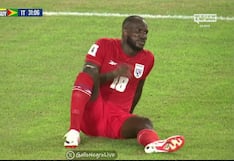 ¡Se encienden las alarmas! Cecilio Waterman salió lesionado en partido con Panamá