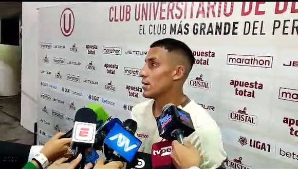 Alex Valera sobre triunfo de Universitario. (Video: Wilmer Robles / Depor)