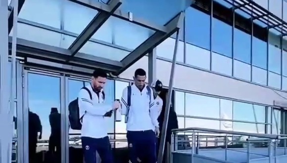 Lionel Messi y los jugadores del PSG salieron rumbo a Marsella. (Video: TyC Sports)