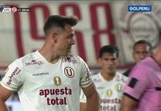 ¡También fue protagonista! Gol de Diego Churín, de penal, para el 6-0 de Universitario vs UTC