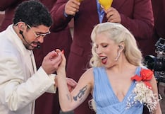 ¡Lady Gaga cantando salsa con Bad Bunny! Glamour total en el show de medio tiempo del Super Bowl 2026