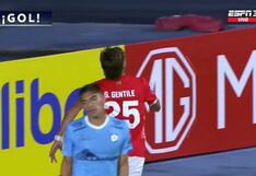 ¡De pechito! Gol de Gaspar Gentile para Cienciano, que empata 1-1 ante Deportes Iquique