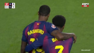 ¡Con la potencia de un ‘rayo’! Gol de Marcus Rashford para el 3-1 de Barcelona vs. Elche