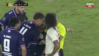 ¡Nacional se queda con 10! Expulsión de Lucas Rodríguez ante Universitario