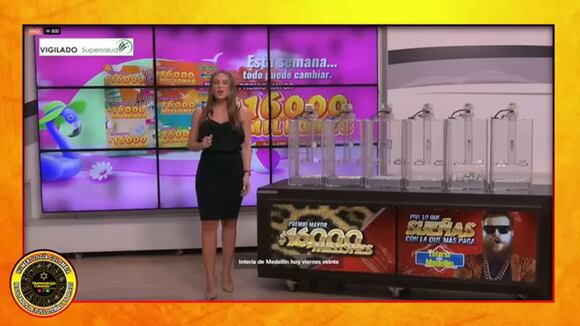 Lotería de Medellín del último viernes 20 de junio del 2025.