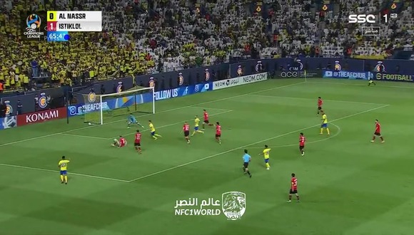 Gol de Cristiano Ronaldo en Al Nassr vs. Istiklol. (Video: SSC)