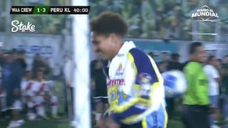 ¡El primer gol en su nueva faceta! Paolo Guerrero debutó como presidente en Kings League