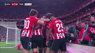 ¡Estalló el San Mamés! Gol de Sancet para el 2-2 de Athletic Club vs. Barcelona