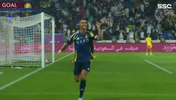 Cristiano Ronaldo marcó su primer gol de la temporada con Al Nassr. (Video: SSC)
