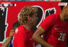 ¡Nuevo error de Oliver Sonne! Gol de Shaffelburg para el 1-0 de Canadá vs. Perú