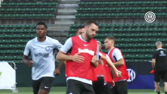 Inter de Milán se alista para el amistoso ante Al Nassr. (Video: Inter de Milán)