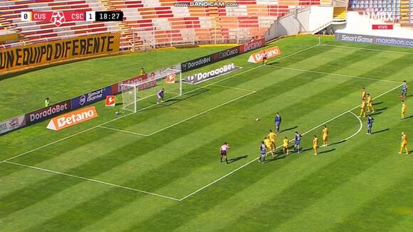 Tras blooper insólito: Piero Guzmán agarró el balón con las manos y Cauteruccio falló un nuevo penal. (Liga 1 MAX)