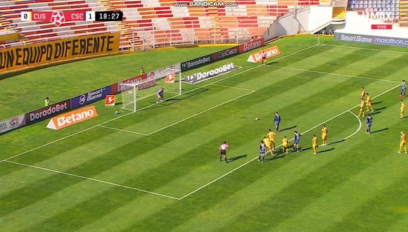 Tras blooper insólito: Piero Guzmán agarró el balón con las manos y Cauteruccio falló un nuevo penal. (Liga 1 MAX)