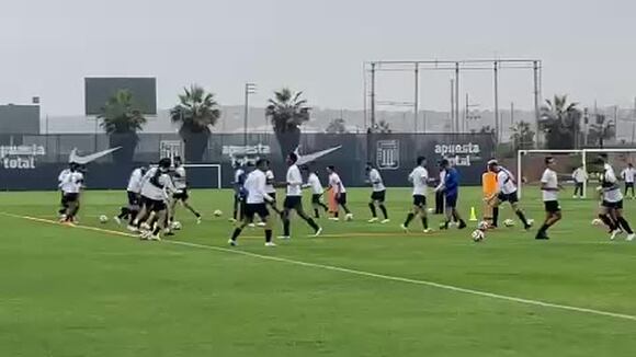 Alianza Lima continúa sus trabajos pensando en Deportivo Garcilaso (Video: Fernanda Huapaya)