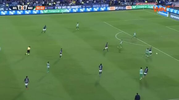 El golazo de Leonardo Castro a Atlético Nacional. (Video: Win Sports)