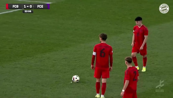 Felipe Chávez puso el 2-0 del Bayern Munich II en la Regionalliga. (Video: BayernTalente)