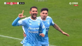 ¡Mandan los celestes! Goles de Cauteruccio y Chávez para el 3-1 de Sporting Cristal vs. Cienciano