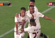 ¡En la última del primer tiempo! Gol de Martín Pérez-Guédes para el 1-0 de Universitario vs. U. de Chile