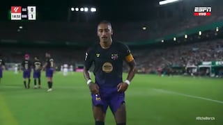 ¡No perdonó! Gol de Raphinha a favor de Barcelona ante Elche