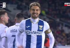 Madrugan a la defensa del Barcelona: gol de Sergio González para el Leganés en el arranque