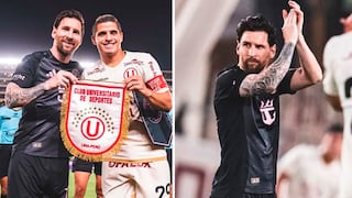 Lionel Messi agradece al Perú tras enfrentar a Universitario: “Gracias por el cariño”