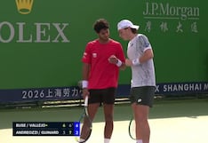 Ignacio Buse sigue haciendo historia: logró su primera victoria en dobles en el Masters 1000 de Shanghái
