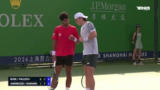 Ignacio Buse sigue haciendo historia: logró su primera victoria en dobles en el Masters 1000 de Shanghái