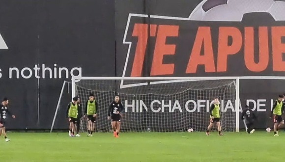 Golazo de chalaca de Archimbaud en los entrenamientos de la selección. (Video: José Varela/Depor)