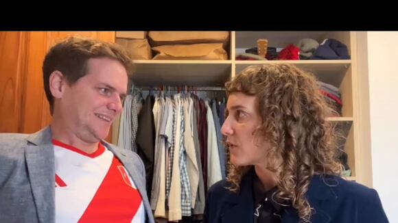 Jero Freixas viraliza video en el que confiesa ser hincha de Perú. (Video: Instagram)