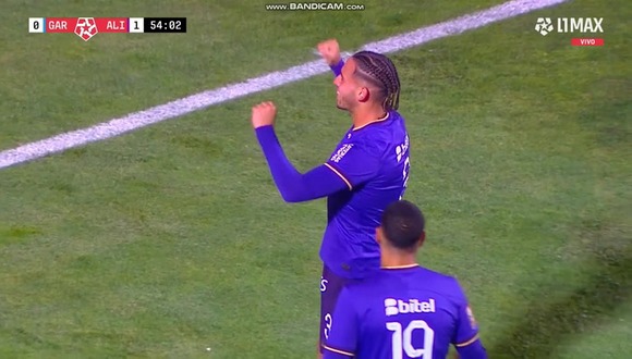 Gol de Erick Noriega para el 1-0 de Alianza Lima vs Garcilaso. (Video: L1 MAX)