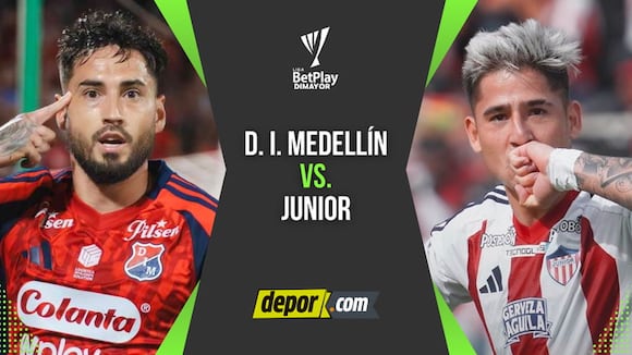 Medellín vs Junior por la Liga BetPlay | VIDEO: Win Sports