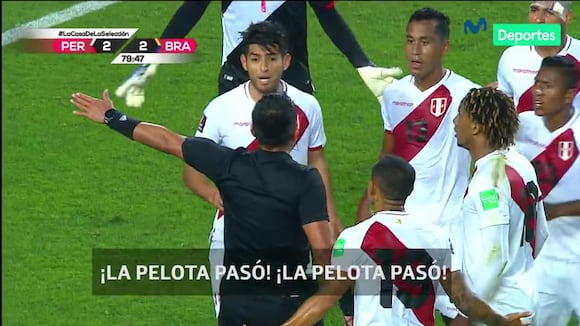 Las polémicas decisiones del árbitro Julio Bascuñan en el Perú 2-4 Brasil. (Video: Movistar Deportes)