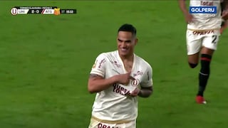 ¡Su primer grito con la ‘crema’! Gol de Anderson Santamaría para el 2-0 de Universitario vs. Atlético Grau