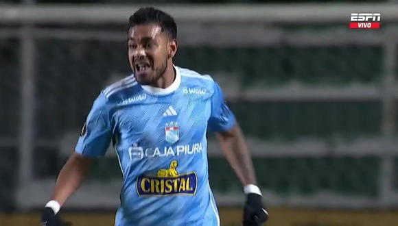 El gol de Brenner Marlos en el Sporting Cristal vs. The Strongest (Fuente: ESPN)