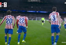 ¡Se adelantan los ‘colchoneros’! Gol de Ademola Lookman para el 1-0 del Atlético vs. Real Madrid