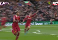 Tras arrancar en su propia área: el golazo de Luis Díaz en el Liverpool vs Brentford