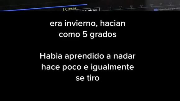 Pequeño de 5 años salvó a su perro de morir ahogado en la piscina. (Video fuente: pazcingolani)
