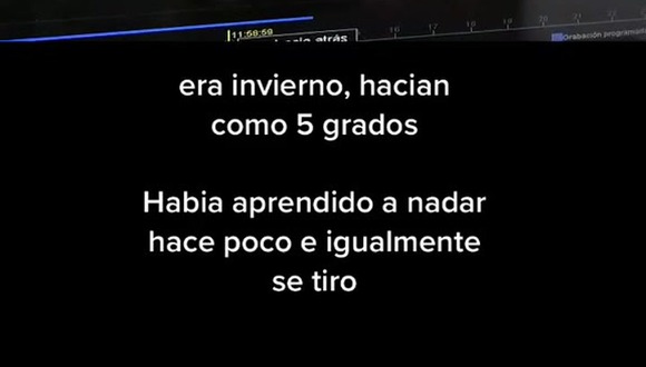 Pequeño de 5 años salvó a su perro de morir ahogado en la piscina. (Video fuente: pazcingolani)