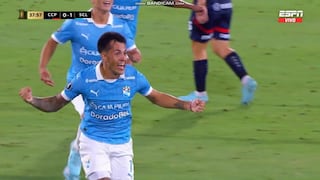 ¡Fierrazo! Golazo de Santiago González para el 1-0 de Sporting Cristal vs. Cerro Porteño
