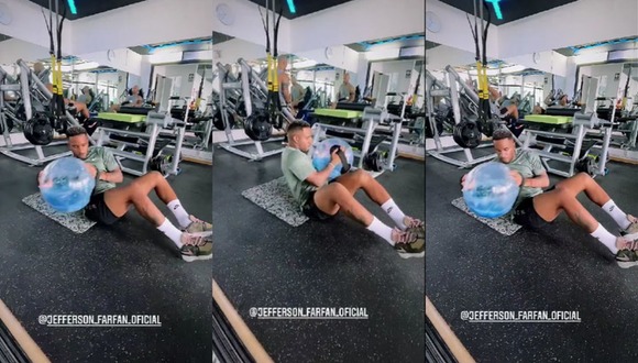 Jefferson Farfán y el entrenamiento para volver a las canchas lo antes posible. (Video: Jesús Lezama)