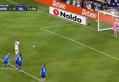 ¡Entró y cambió todo! Messi provocó un penal y marcó el 2-0 de Argentina ante Islandia