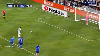 ¡Entró y cambió todo! Messi provocó un penal y marcó el 2-0 de Argentina ante Islandia