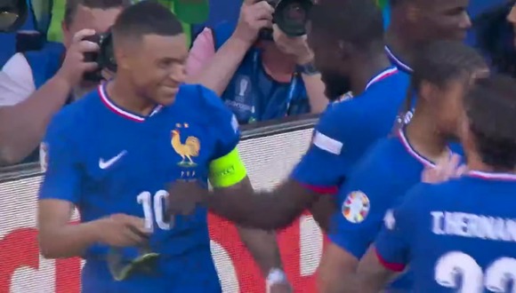 Kylian Mbappé marcó el primer gol del partido entre Francia vs Polonia. (Video: ESPN)