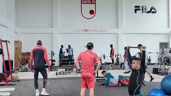 Santa Fe vs. Peñarol. (Video: Santa Fe)