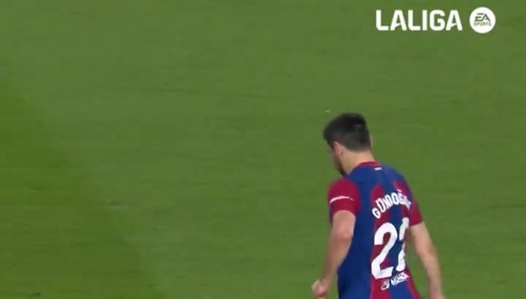 İlkay Gündoğan falló un penal en Barcelona vs. Mallorca. (Video: LaLiga)