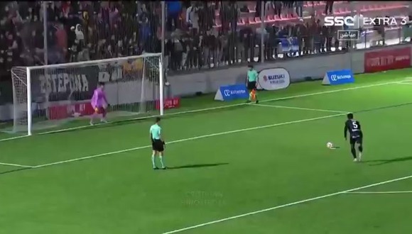 Renato Tapia marcó el segundo penal de la definición por la Copa del Rey. (Video: SSC - Extra 3)