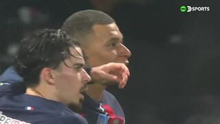 ¡Bombazo! Gol de Mbappé para el 1-0 de PSG vs. Brest por la Copa de Francia