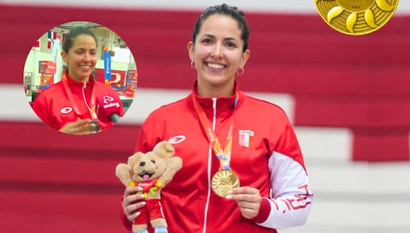 María Luisa Doig y sus emotivas palabras tras el oro Bolivariano | Video: Agencia De Noticias Andina